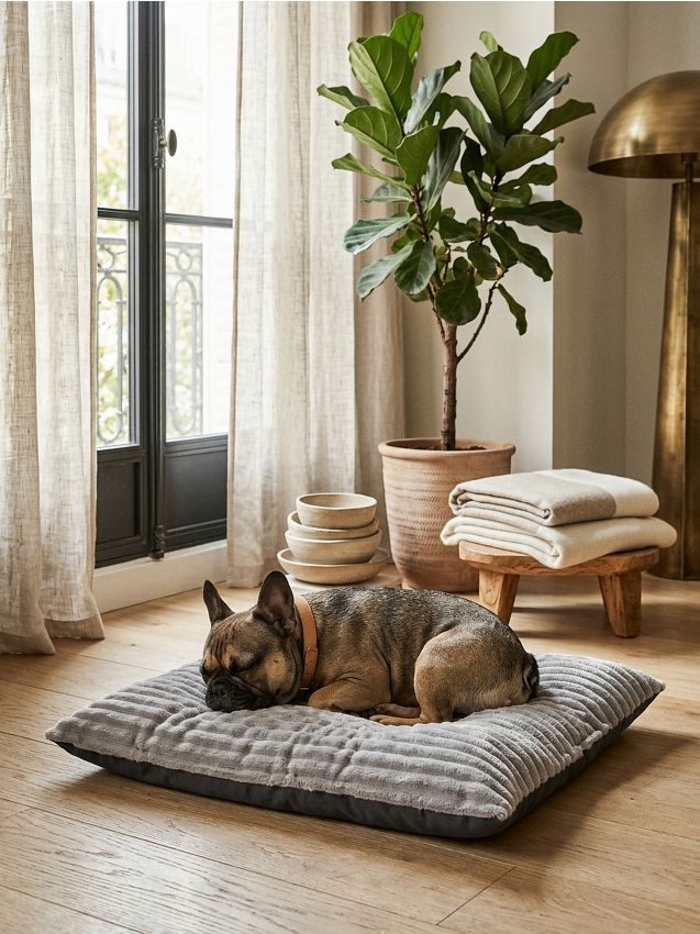 Sinsay - Pat pentru câini și pisici - gri-închis