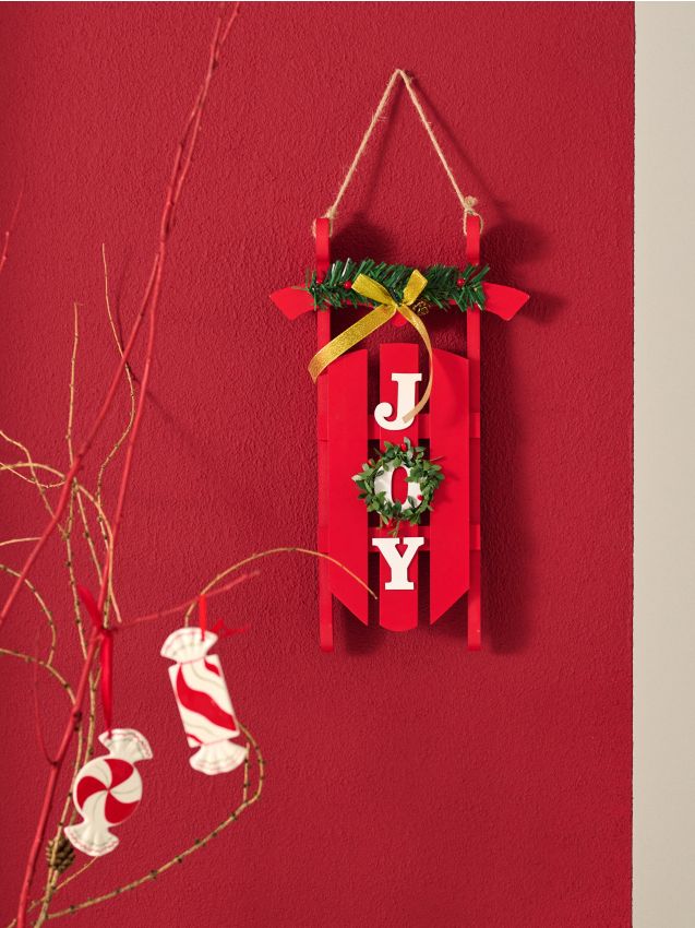 Sinsay - Vianočná ozdoba - červená