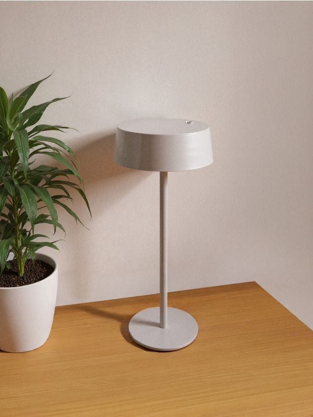 Sinsay - LED lampa - svetlošedá