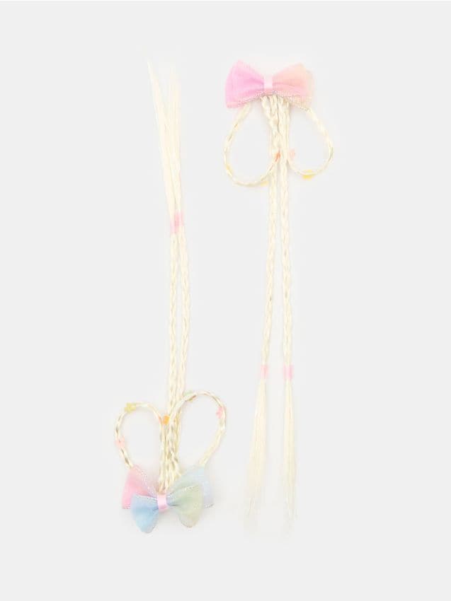 Sinsay - Clamă de păr 2 pack - multicolor