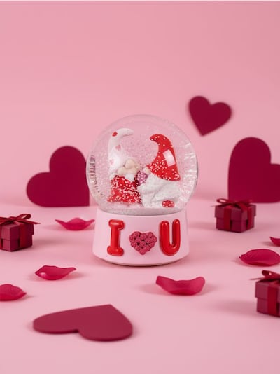 Valentinova snežna krogla