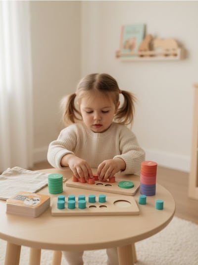 Fa számoló játék