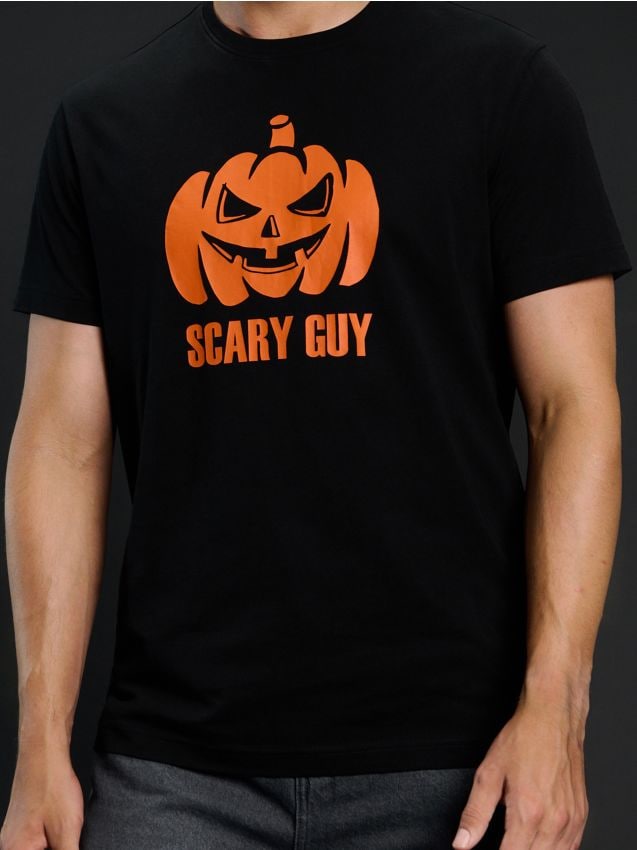 Sinsay - Tričko s potlačou - čierna