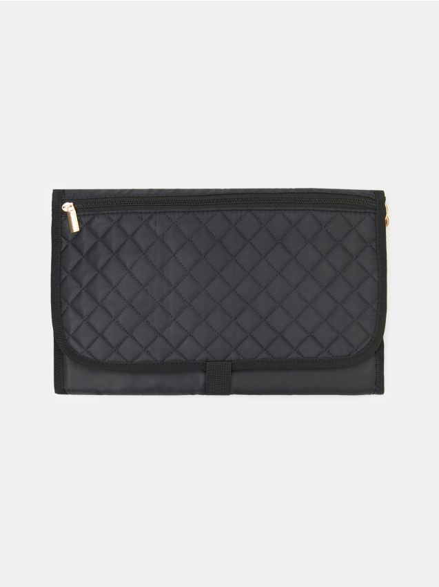 Sinsay - Salteluță de înfășat pliabilă de călătorie - negru