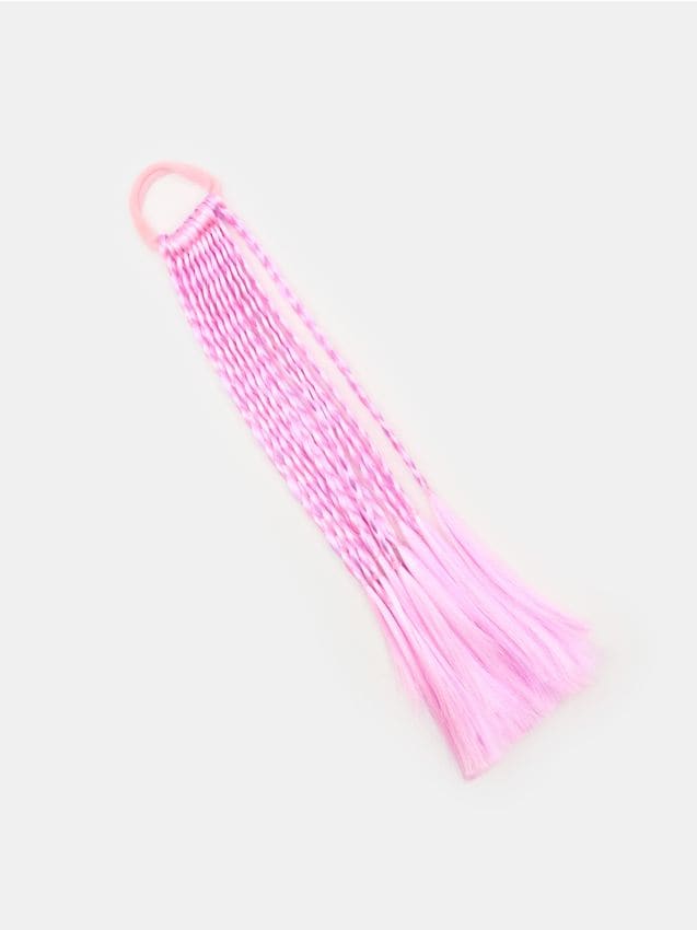 Sinsay - Gumička do vlasov s umelými vrkočmi - viacfarebná