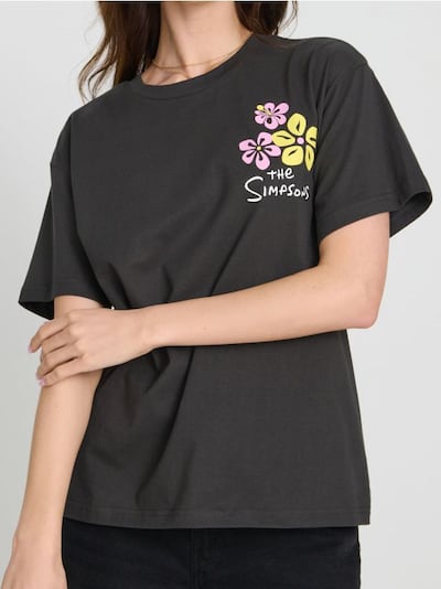 Tricou loose fit The Simpsons