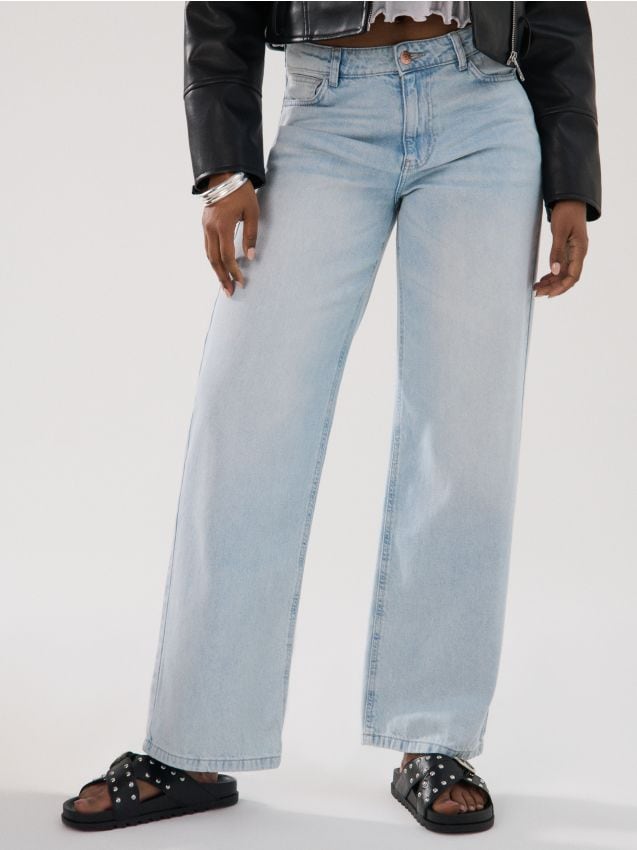 Jeansy loose fit - SINSAY