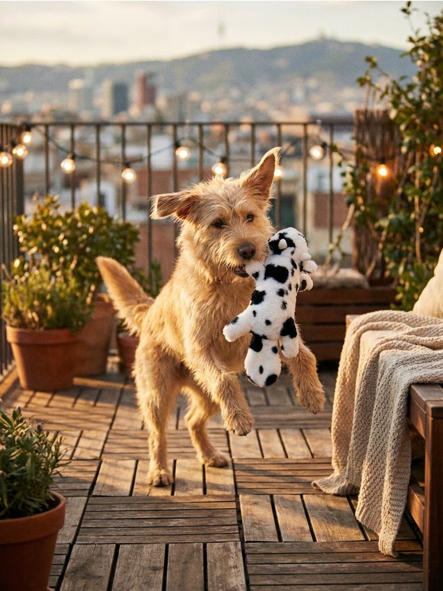 Sinsay - Jucărie din pluș cu scârțâitoare în formă de vacă - alb