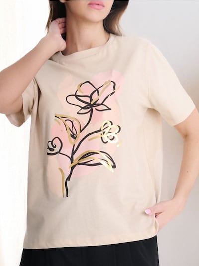 T-Shirt mit Print