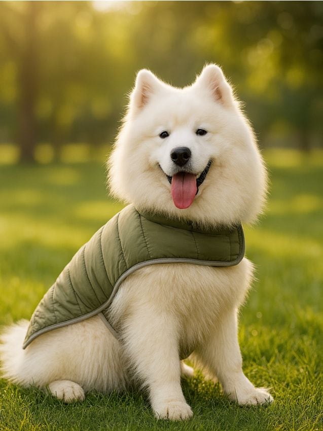 Sinsay - Hăinuță matlasată pentru câine - kaki