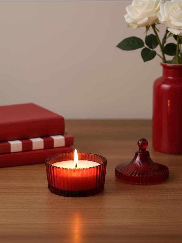 Candela profumata Gingerbread - rosso