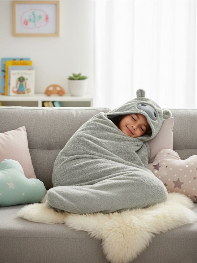 Sinsay - Detský spací vak - bledozelená