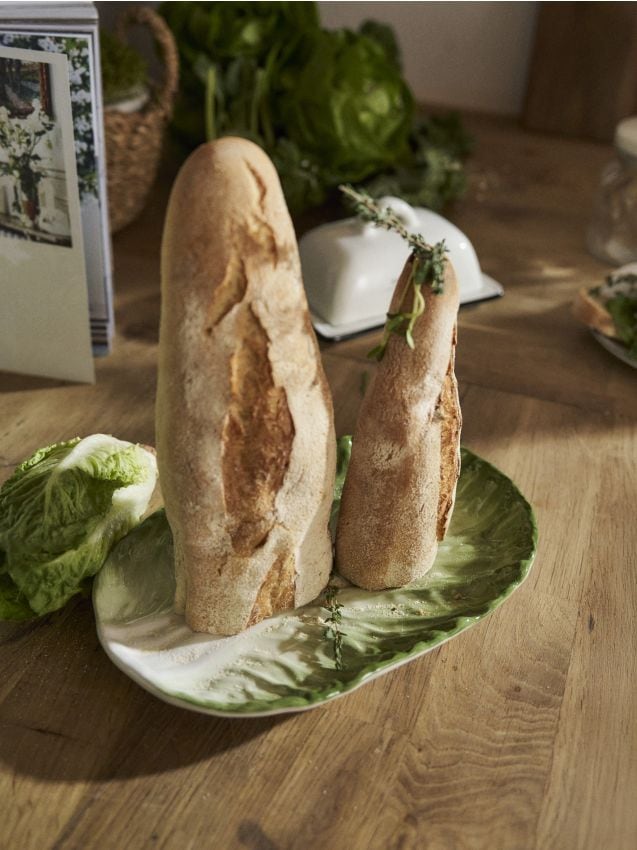 Sinsay - Platou în formă de frunză de varză - verde