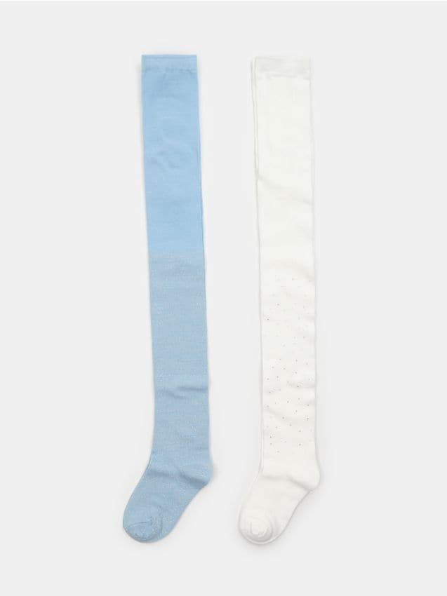 Sinsay - Colanți Din Bumbac 2 Bucăți - multicolor