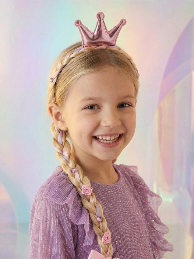 Sinsay - Bentiță cu împletitură din păr sintetic - multicolor