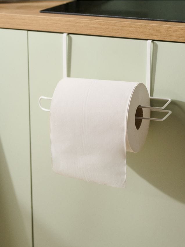 Sinsay - Suport de bucătărie pentru prosoape de hârtie - alb