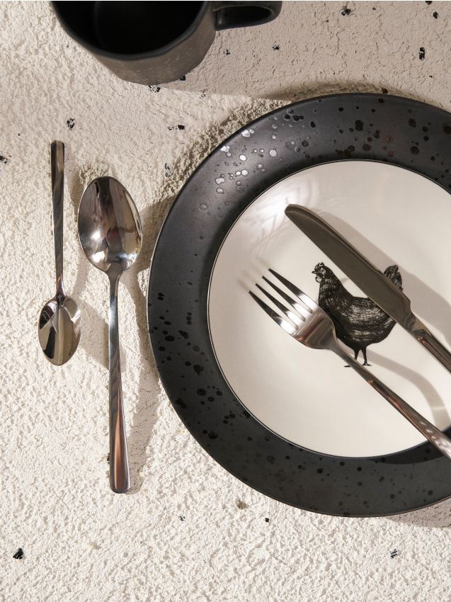 Sinsay - Príbor 24 pack - strieborná