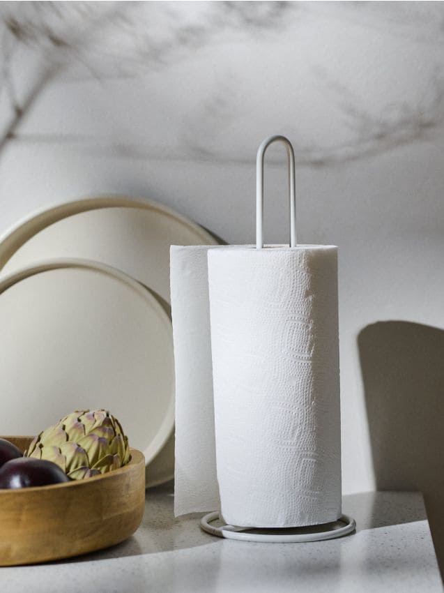 Sinsay - Suport pentru prosoape de hârtie - alb