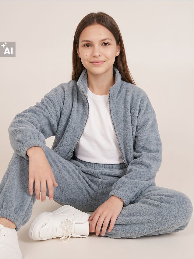 Sinsay - Flīsa jogger bikses -
