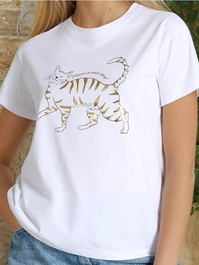 T-Shirt mit Print