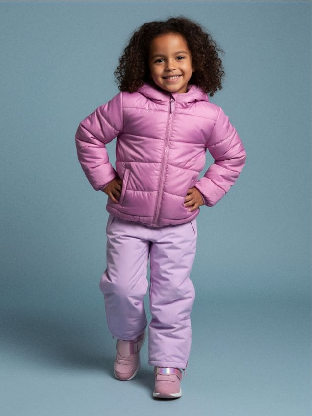 Sinsay Sinsay - Επενδεδυμένο παντελόνι χειμώνα - λιλα