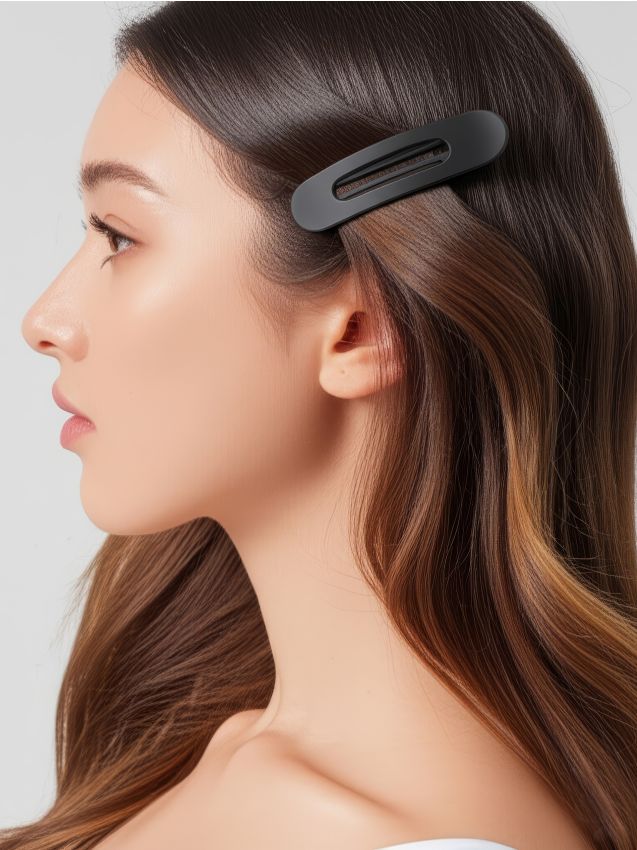 Sinsay - Agrafe de păr 4 pack - negru