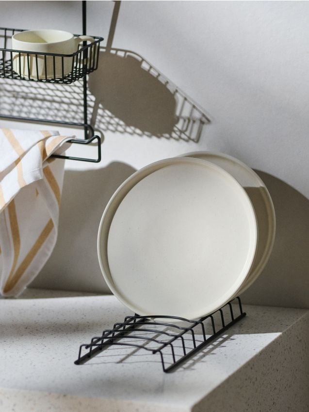 Sinsay - Organizator de bucătărie pentru farfurii - negru