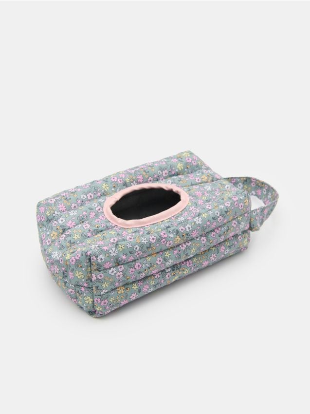 Sinsay - Cutie moale pentru șervețele cu model floral - multicolor