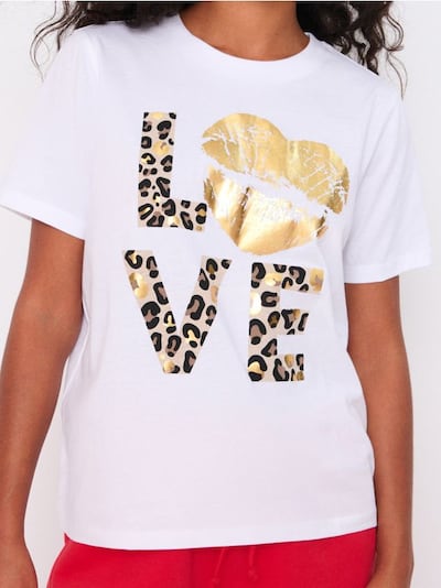 T-shirt mit Aufdruck