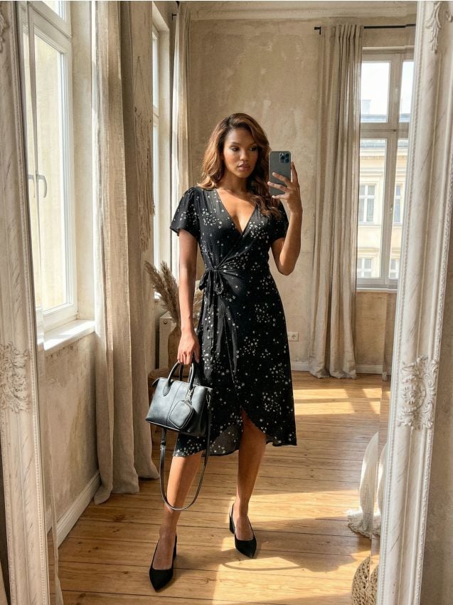 Sinsay - Rochie - negru