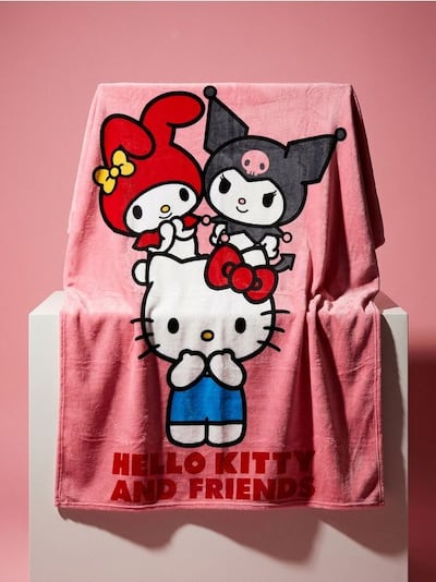 Плед з принтом Hello Kitty