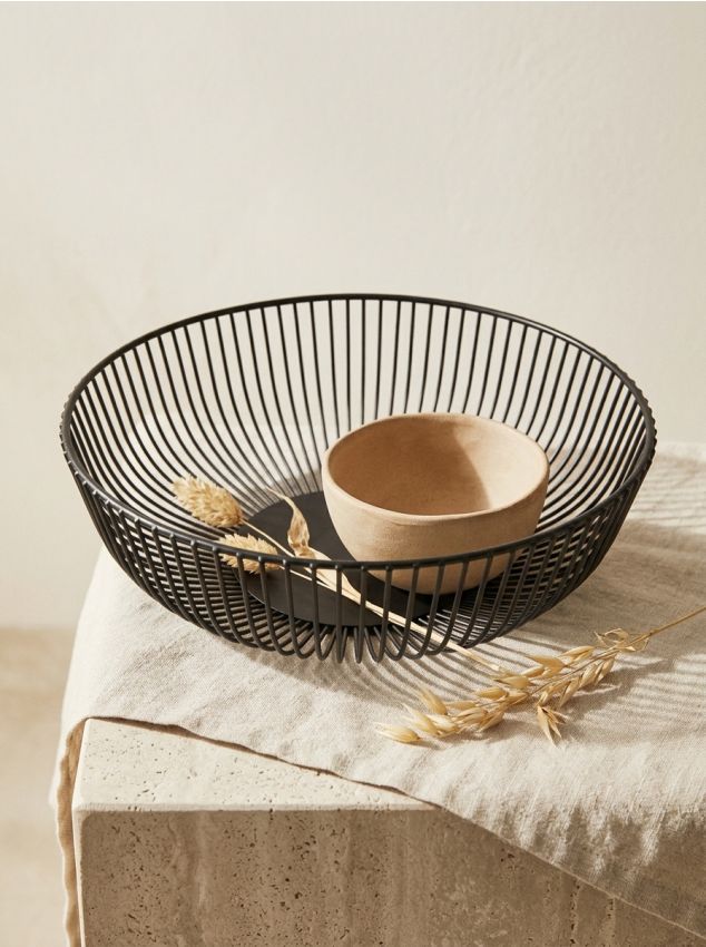 Sinsay - Bol decorativ ajurat - negru