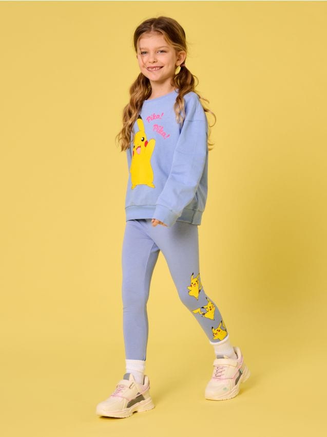 Sinsay - Legíny Pokémon - svetlomodrá