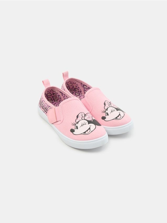 Stoff Slip-On Sneakers Minnie Mouse - SINSAY