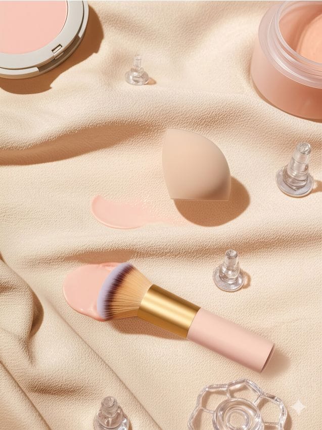 Sinsay - Kozmetický štetec - pastelová ružová