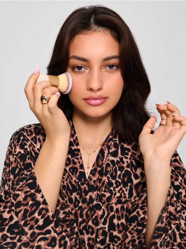 Sinsay - Kozmetický štetec - pastelová ružová