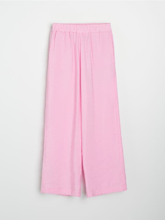 Wide leg hlače - SINSAY