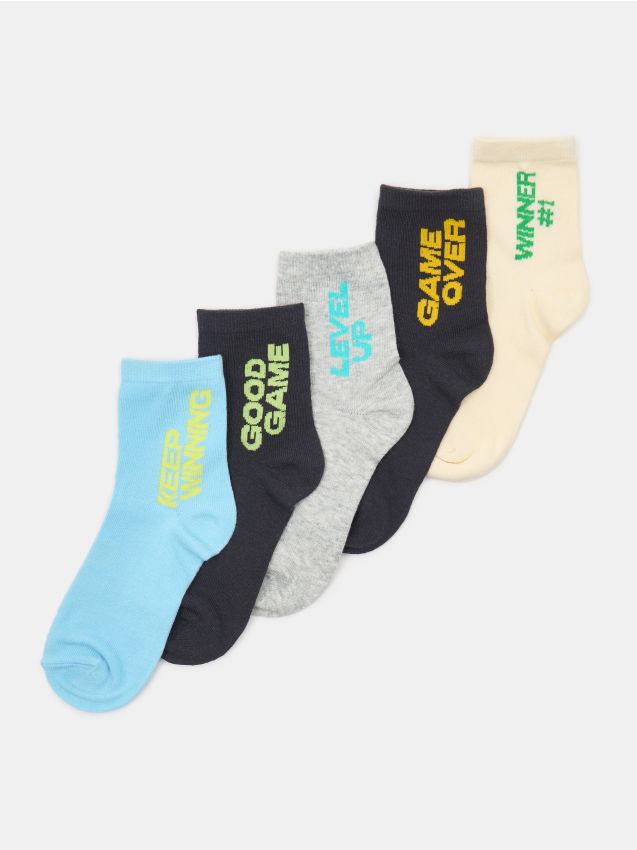 Sinsay - Skarpetki z napisem 