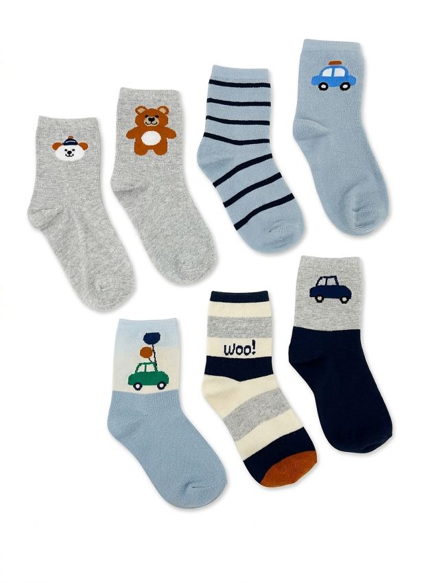 Sinsay - Set de 7 perechi de șosete - multicolor