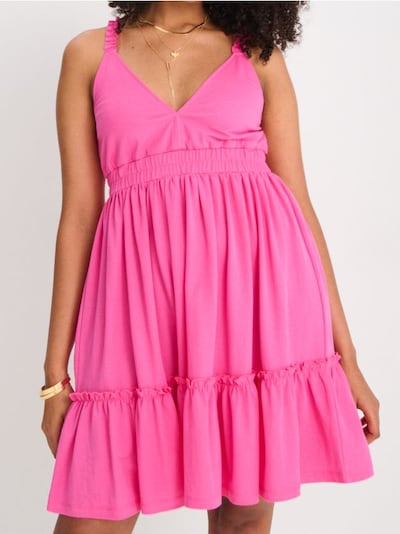Minikleid mit Viskose