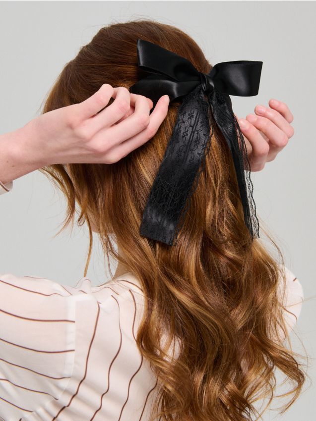 Sinsay - Clamă de păr - negru