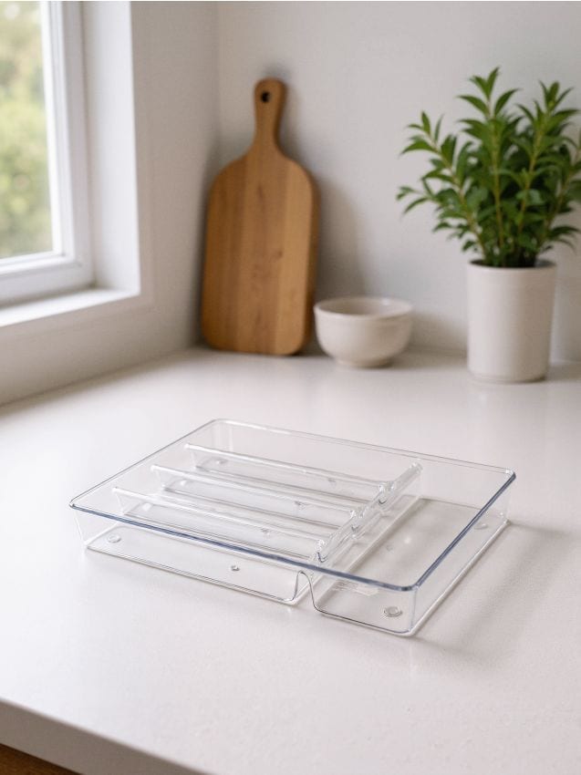 Sinsay - Kuchynský organizér na príbor - biela