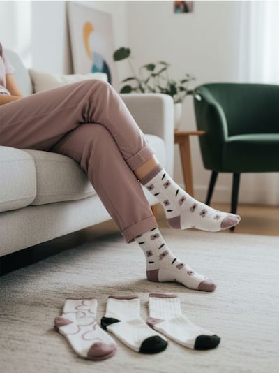 Pikkade sokkide komplekt 4 pack