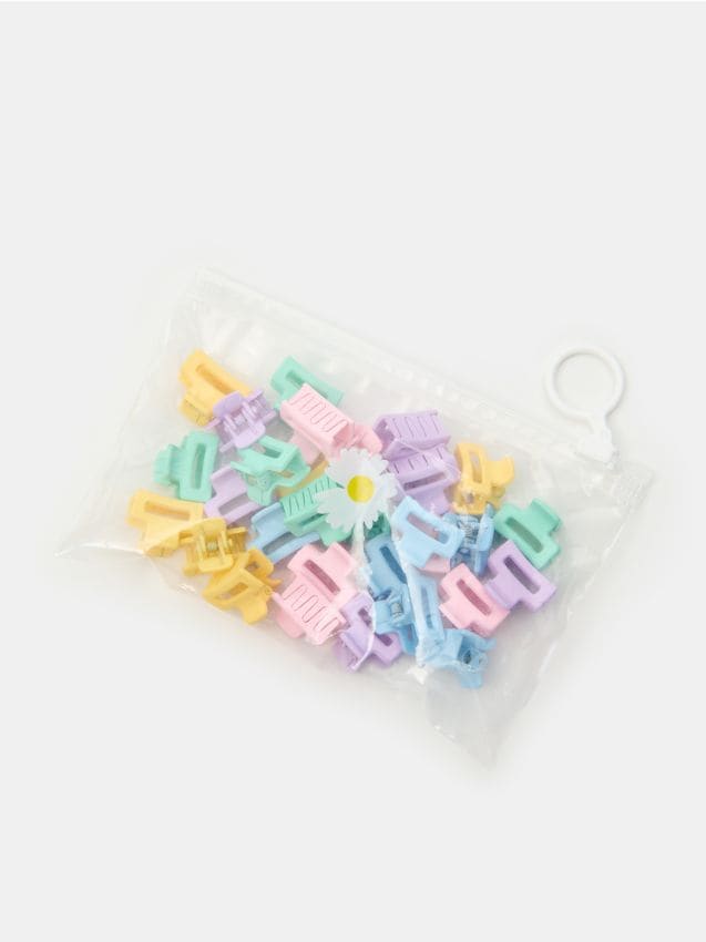 Sinsay - Súprava 30 sponiek do vlasov - viacfarebná