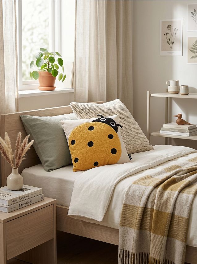 Sinsay - Pernă decorativă - alb