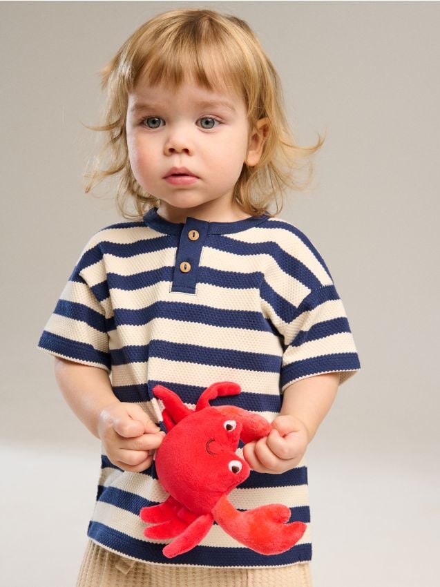 Sinsay - Plyšový dinosaurus - červená