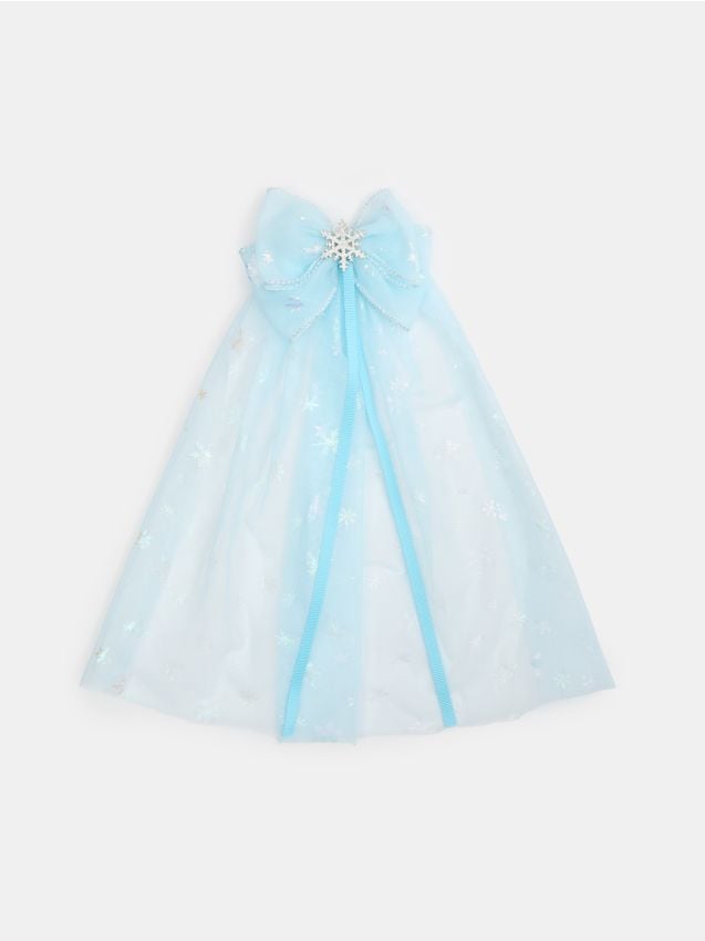 Sinsay - Spona do vlasov s tylovou mašľou - svetlomodrá