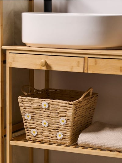 Geflochtener Aufbewahrungskorb