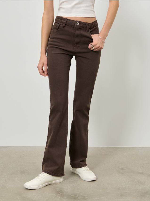 Sinsay - Rifle flare - hnedá