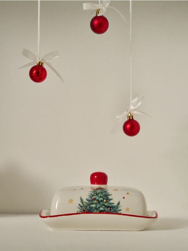 Sinsay - Maslenka s motívom vianočného stromčeka - viacfarebná